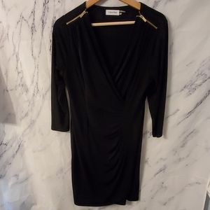 Calvin Klein size 10 black dress